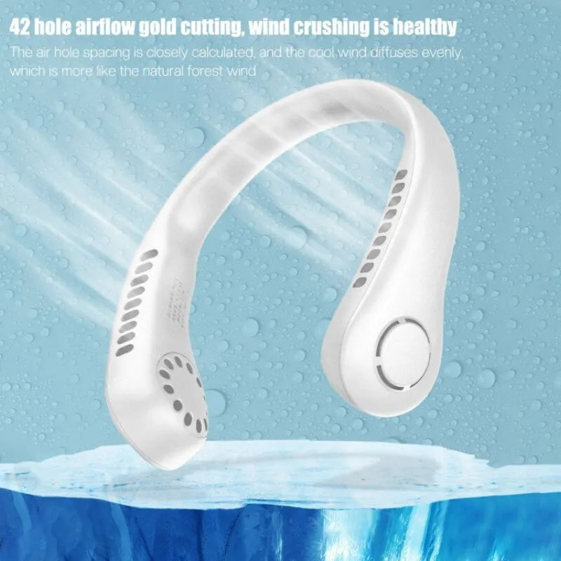 Neck Fan Micro Cooling Strong Fan 360° Bladeless
