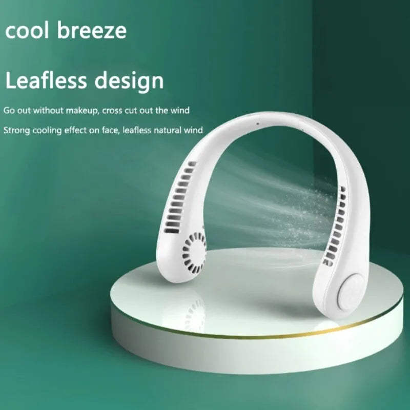Neck Fan Micro Cooling Strong Fan 360° Bladeless