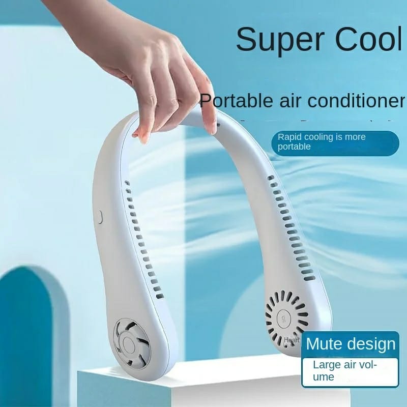 Neck Fan Micro Cooling Strong Fan 360° Bladeless