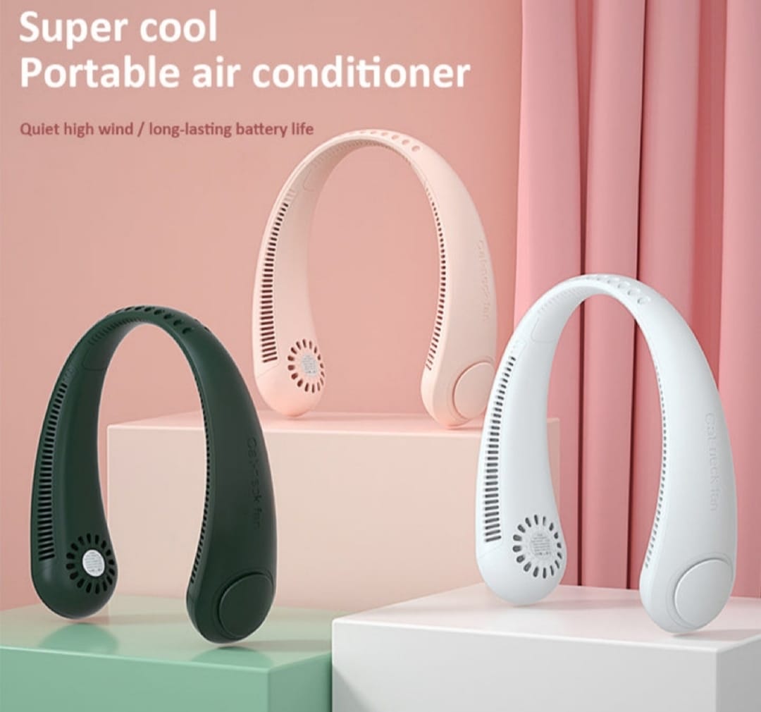 Neck Fan Micro Cooling Strong Fan 360° Bladeless