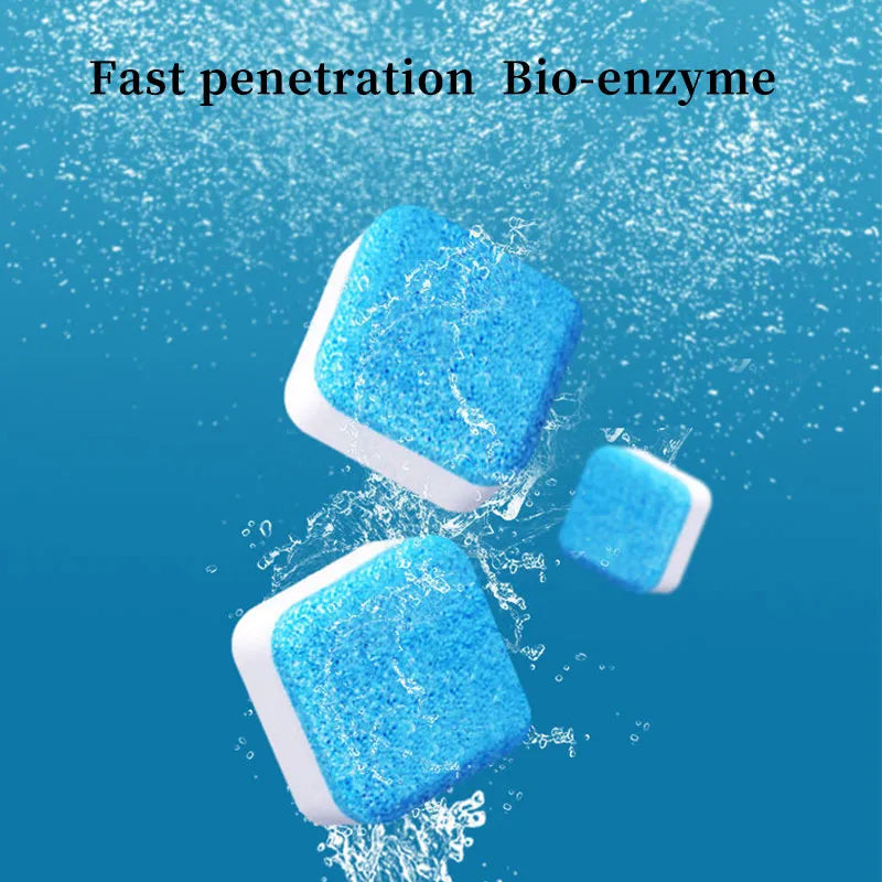 Washing Machine Cleaning Tablets – 12 Tablet | Deep Cleaning & Deodorizing for Front Load, Top Load & HE Washers