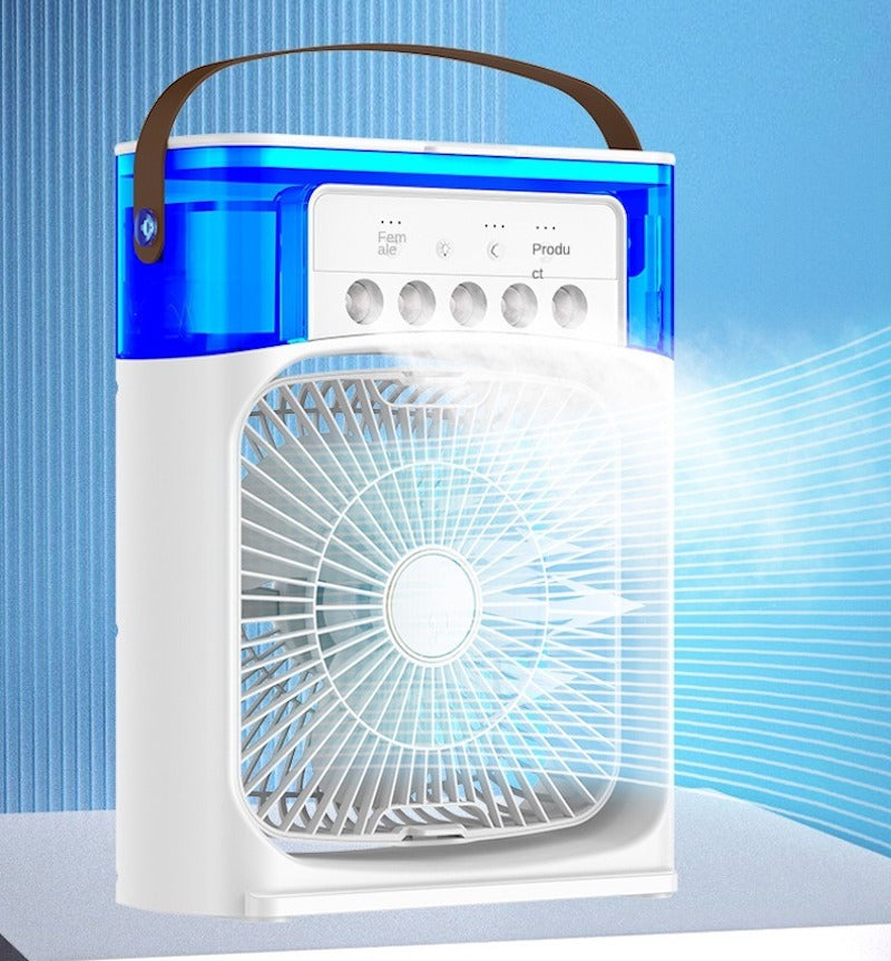 Mini Air Cooler Fan With Evaporative Cooling | Portable Household Air Conditioner 3 Speed
