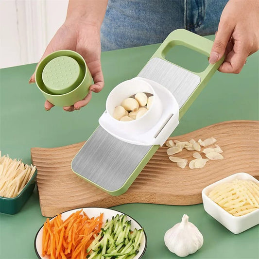 5 in1 Vegetable Cutter | Multifunctional Stainless Steel Vegetable Cutter & Slicer