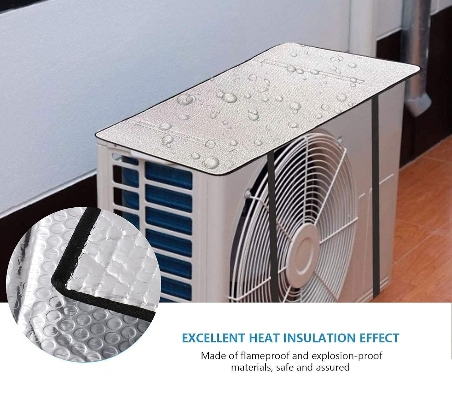 Split AC Outdoor Unit Cover Waterproof