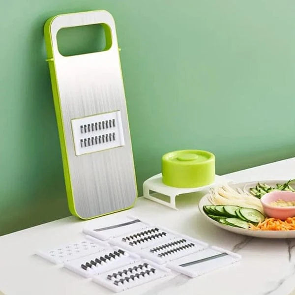 5 in1 Vegetable Cutter | Multifunctional Stainless Steel Vegetable Cutter & Slicer