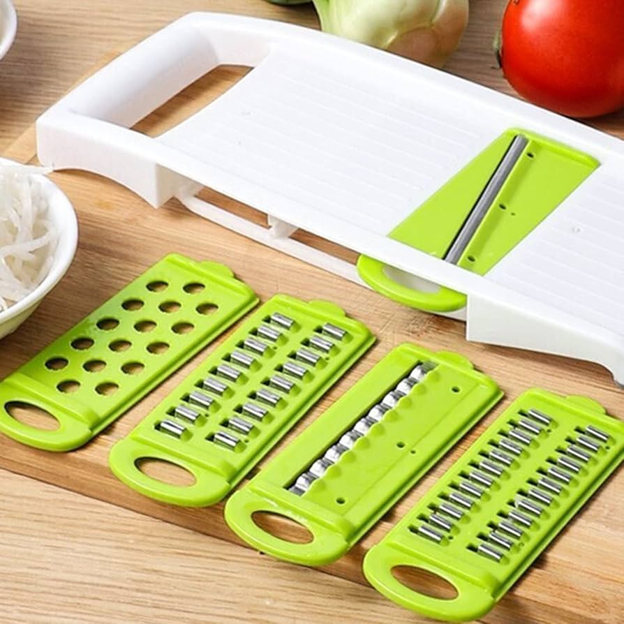 5 in1 Vegetable Cutter | Multifunctional Stainless Steel Vegetable Cutter & Slicer