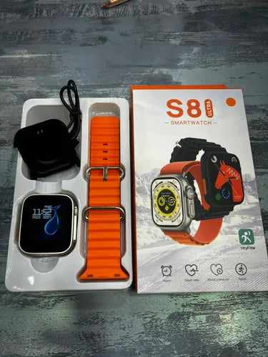 S8 Ultra Smart Watch Series Bluetooth Call Smartwatch Temperature Measuring Heart Rate Monitoring Men Women Fitness Bracelet